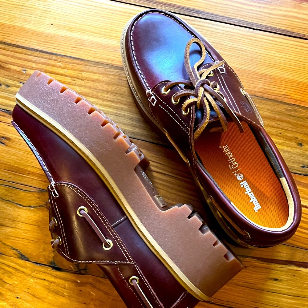 Timberland Stone Street Platform Boat Shoe